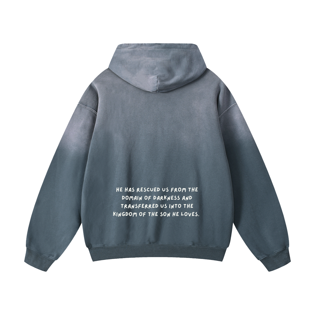 Transfer Student Heavyweight Sunfade Oversized Hoodie