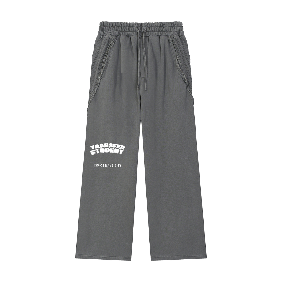 Transfer Student Raw Edge Sweatpants
