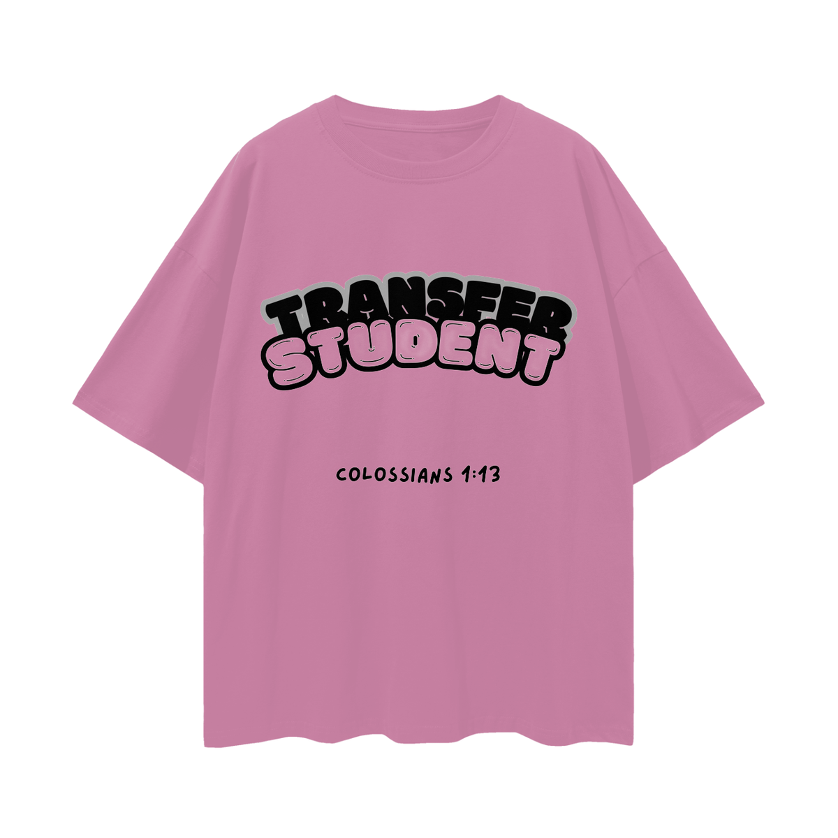 Transfer Student Deep Drop Shoulder Tee