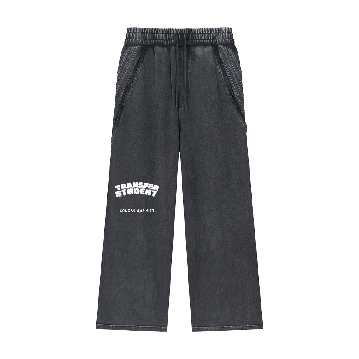 Transfer Student Raw Edge Sweatpants
